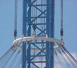 Dome tower rigging